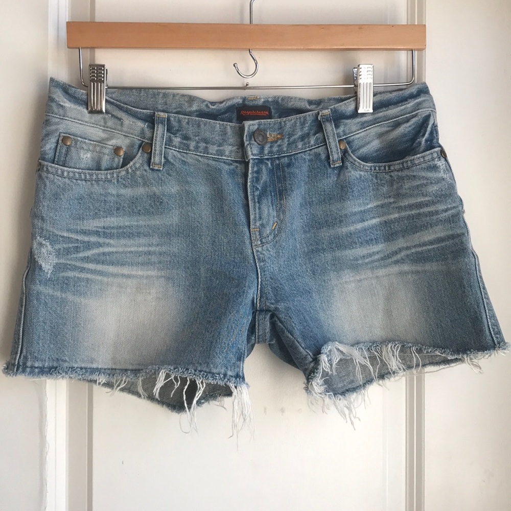 Awesome Rare RoyalCheese 100% cotton denim shorts